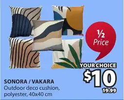 JYSK SONORA / VAKARA Outdoor deco cushion offer
