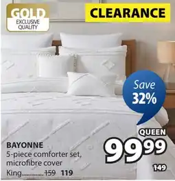 JYSK BAYONNE 5-piece comforter set offer