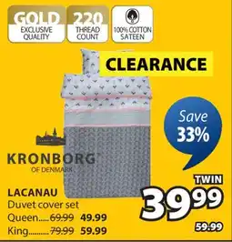 JYSK LACANAU Duvet cover set offer