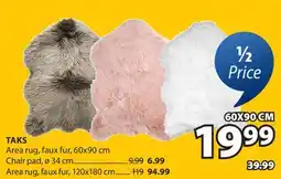 JYSK TAKS Area rug offer