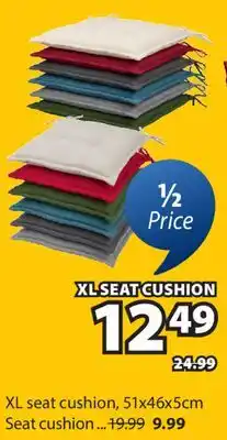 JYSK XL seat cushion offer