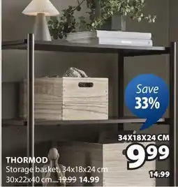 JYSK THORMOD Storage basket offer