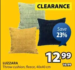 JYSK LUZZARA Throw cushion offer
