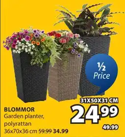 JYSK BLÖMMOR Garden planter, polyrattan offer
