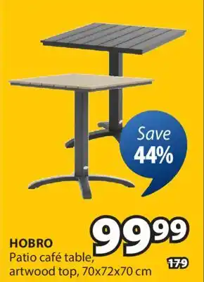 JYSK HOBRO Patio café table offer