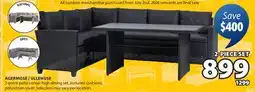 JYSK AGERMOSE / ULLEHUSE 2-piece patio corner high dining set offer