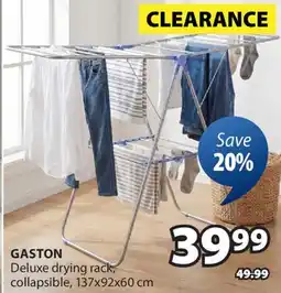 JYSK GASTON Deluxe drying rack offer
