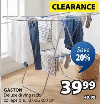 JYSK GASTON Deluxe drying rack offer