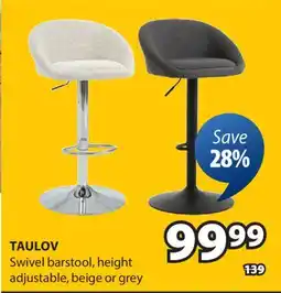 JYSK TAULOV Swivel barstool offer