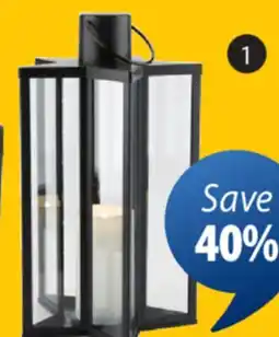 JYSK RHODOLIT LED lantern offer