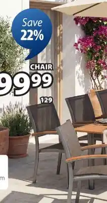 JYSK IBIS Stackable patio armchair offer