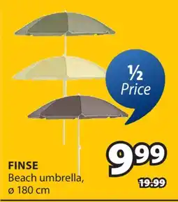 JYSK FINSE Beach umbrella offer