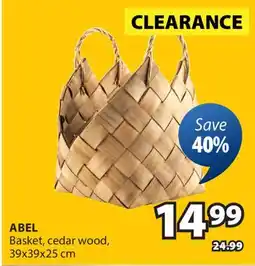 JYSK ABEL Basket offer