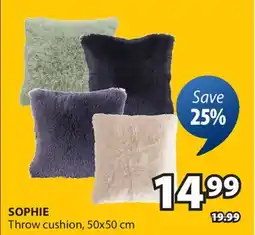 JYSK SOPHIE Throw cushion offer