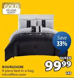 JYSK BOURGOGNE 8-piece bed-in-a-bag offer