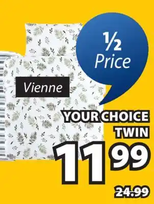JYSK VIENNE DUVET COVER SET offer