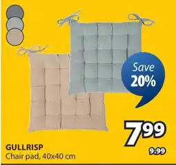 JYSK GULLRISP Chair pad offer
