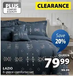 JYSK LAZIO 6-piece comforter set offer