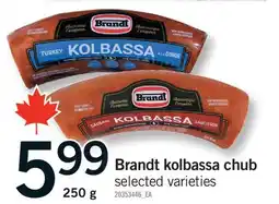 Fortinos BRANDT KOLBASSA CHUB offer