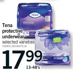 Fortinos TENA PROTECTIVE UNDERWEAR, 13-48'S offer