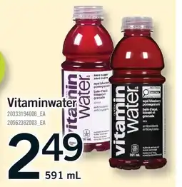 Fortinos VITAMINWATER offer