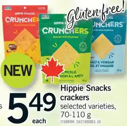 Fortinos HIPPIE SNACKS CRACKERS offer