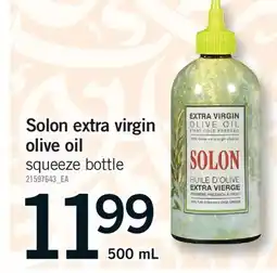 Fortinos SOLON EXTRA VIRGIN OLIVE OIL offer