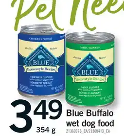 Fortinos BLUE BUFFALO WET DOG FOOD offer