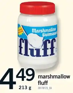 Fortinos MARSHMALLOW FLUFF offer