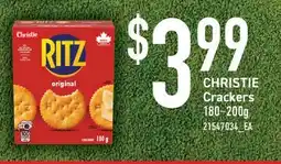 Fortinos CHRISTIE CRACKERS offer