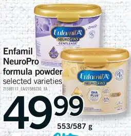 Fortinos ENFAMIL NEUROPRO FORMULA POWDER, 553/587 G offer
