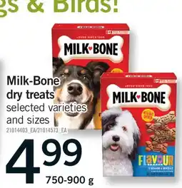 Fortinos MILK-BONE DRY TREATS offer