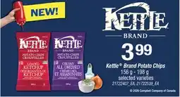 Fortinos KETTLE BRAND POTATO CHIPS, 156 g - 198 g offer