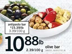 Fortinos OLIVE BAR offer