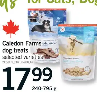 Fortinos CALEDON FARMS DOG TREATS offer