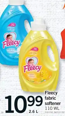 Fortinos FLEECY FABRIC SOFTENER 110 WL offer