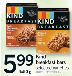 Fortinos KIND BREAKFAST BARS offer
