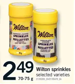 Fortinos WILTON SPRINKLES offer