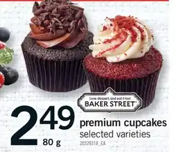 Fortinos BAKER STREET PREMIUM CUPCAKES offer