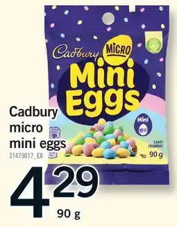 Fortinos CADBURY MICRO MINI EGGS offer