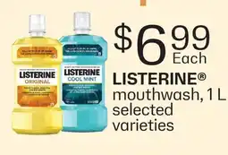 Fortinos LISTERINE MOUTHWASH offer