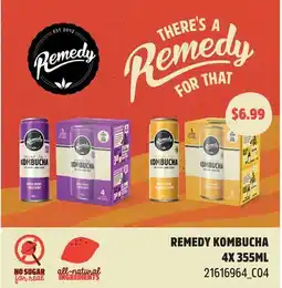Fortinos REMEDY KOMBUCHA offer