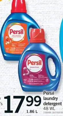 Fortinos PERSIL LAUNDRY DETERGENT 48 WL offer