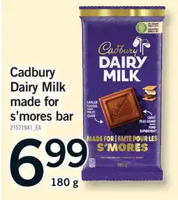 Fortinos CADBURY DAIRY MILK MADE FOR S'MORES BAR offer