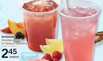 Fortinos LEMONADE, MEDIUM offer