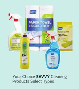Rexall SAVVY Cleaning Products Select Types offer