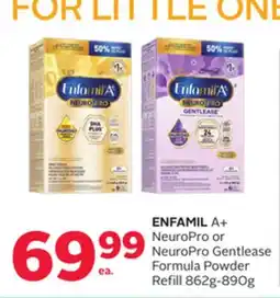 Rexall A+ NeuroPro or NeuroPro Gentlease Formula Powder Refill offer