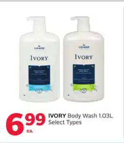 Rexall IVORY Body Wash offer