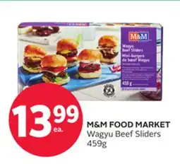 Rexall M&M FOOD MARKET Wagyu Beef Sliders offer