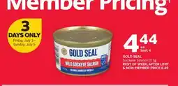 Rexall sockeye salmon offer